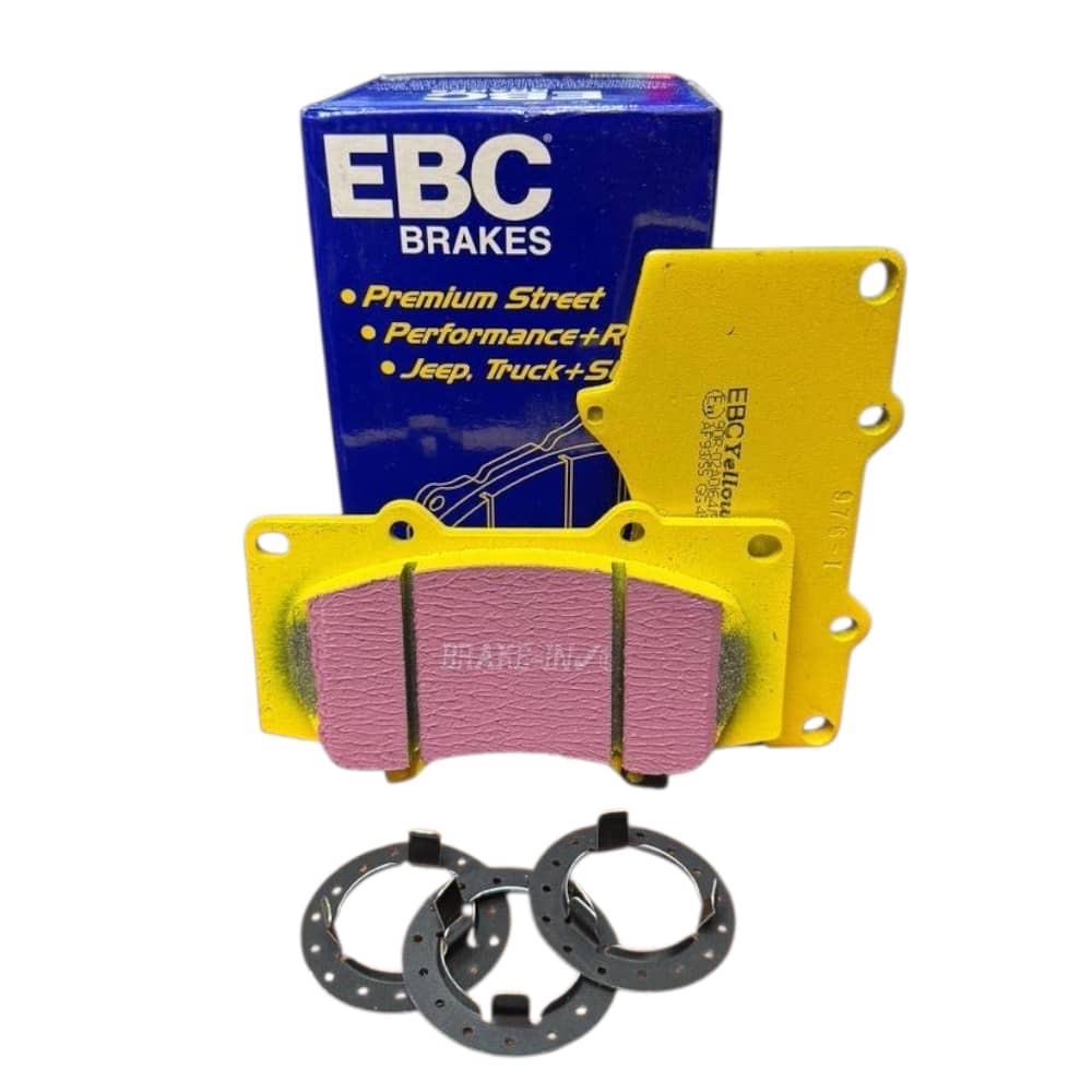 لنت ترمز جلو کی ام سی تی 8 (KMC T8) برند EBC انگلیس سری Yellow Stuff